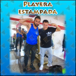 Playera estampada javifit 2